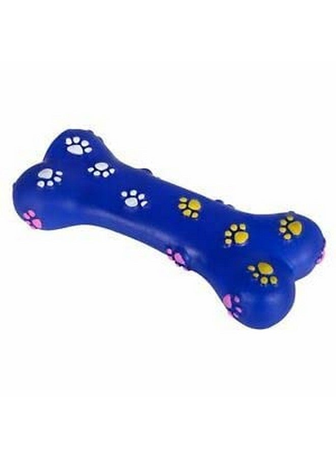 عظمة مضغ مطاطية متينة مطبوعة على شكل مخلب مع صوت صرير، لعبة مضغ مثالية للعب وتدريب الكلاب والجراء (عبوة مكونة من قطعة واحدة) - Image 3