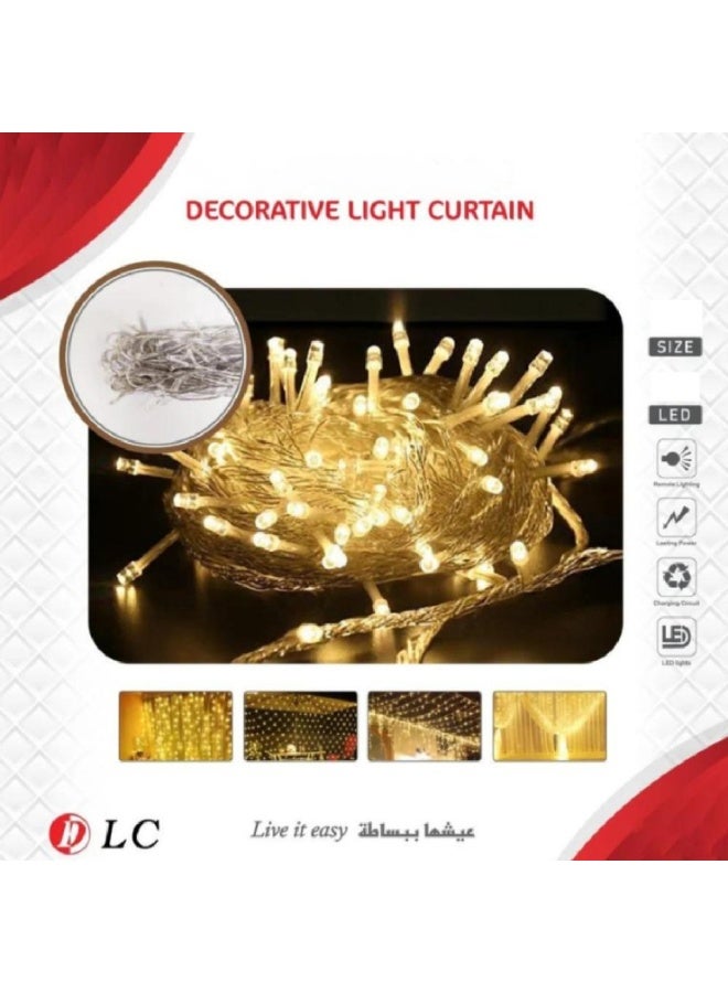 DLC 10m Decorative String Lights (100 Bulbs) with Warm Decor, Portable - Light Up Your Outdoor Moments - DLC-32834 - Image 3
