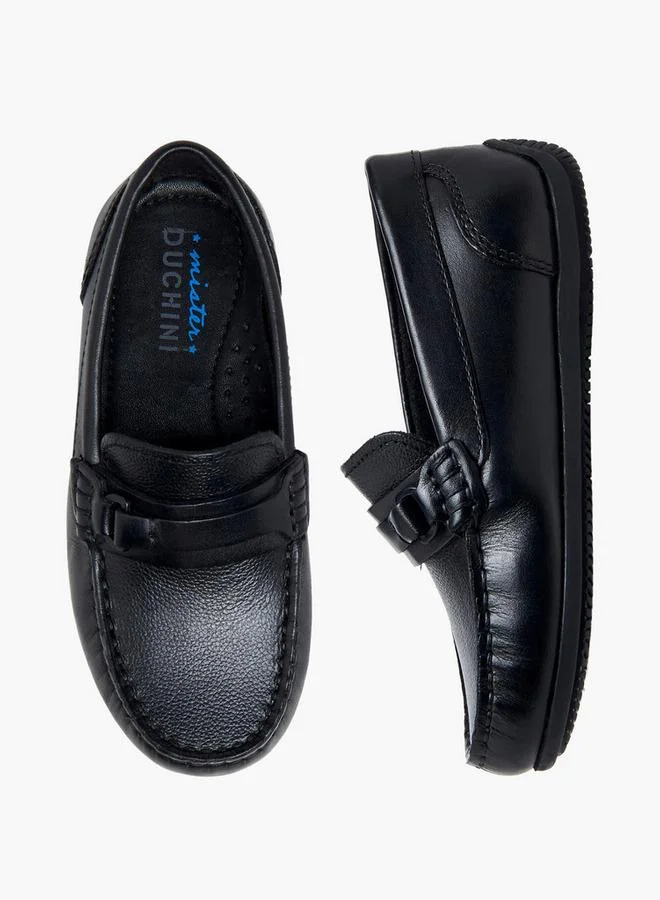 سيد دوتشيني أحذية موكاسين جلدية للأولاد سهلة الارتداء تشكيلة رمضان