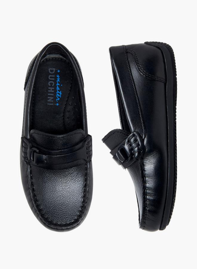 سيد دوتشيني أحذية موكاسين جلدية للأولاد سهلة الارتداء تشكيلة رمضان - Image 2