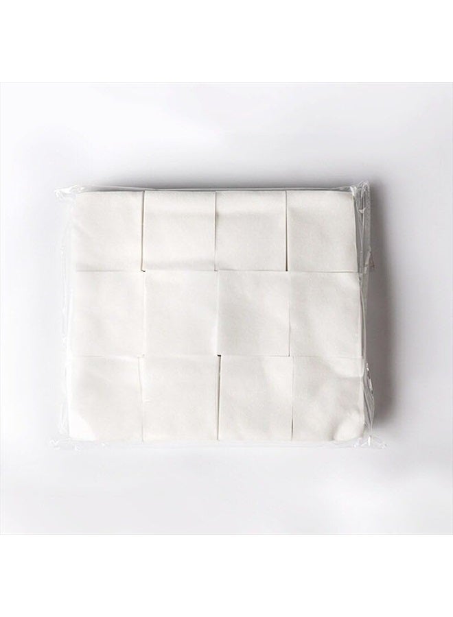 Quupy 1200PCS Facial Makeup Soft Cotton Pads Square Makeup Remover Pads Double-Side Deep Clean Cotton Pads Cosmetic Face Neck Mouth Makeup Remover Accessories Tools - Image 4