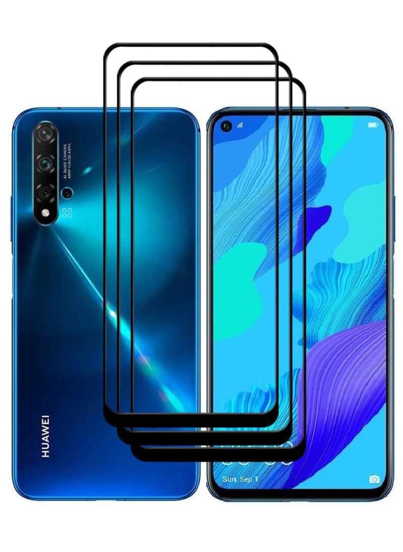 ACLIX 3 Pieces Antistatic ESD Dustproof Premium Quality High Definition Tempered Glass Screen Protector Designed For Huawei nova 5T - Image 1