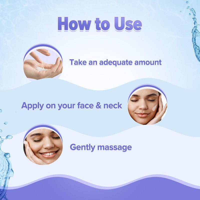 Aqualogica Aqualogica Illuminate OilFree Moisturizer with Wild Berries  Alpha Arbutin for Luminous Glow  Normal Dry  Combination Skin Hydration  Even Skin Tone for Men  Women 100g - Image 4