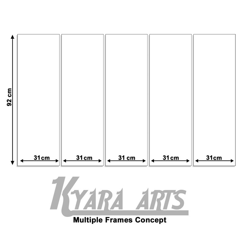 KYARA ARTS Radha Krishna painting with frame Big Size(36inchx60inch) Radha Krishna in Love Wall art for living room,Bedroom,Drawing room,Hotels-Wooden Framed-Digital Painting - Image 5