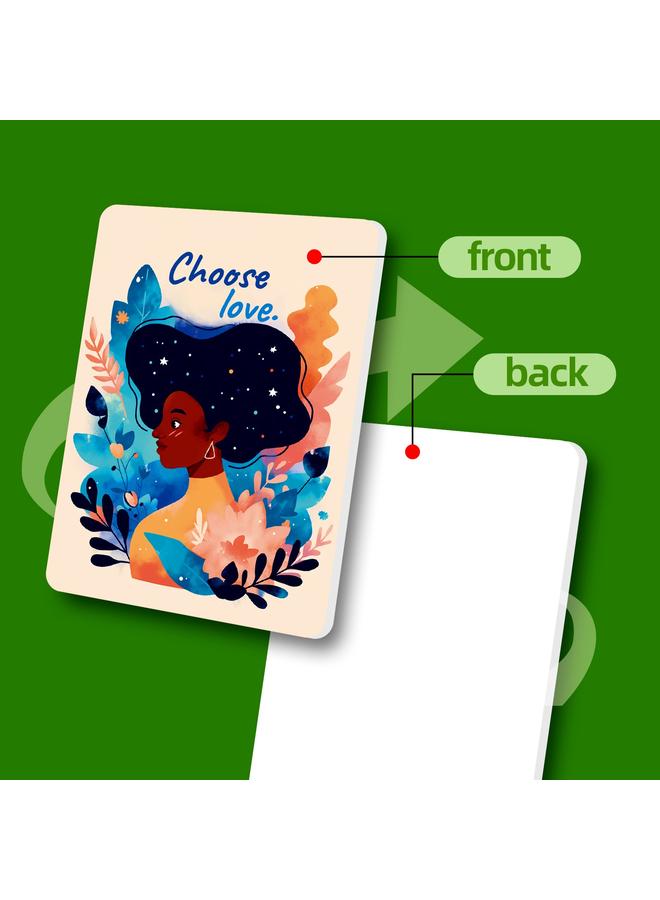 Bluejw Motivation Cards 50 All English Inspirational Phrases Cards Can Handwrite English Inspirational Quotes - Image 5