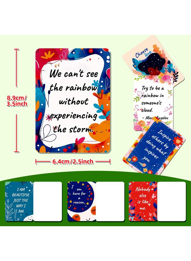 Bluejw Motivation Cards 50 All English Inspirational Phrases Cards Can Handwrite English Inspirational Quotes - Image 4