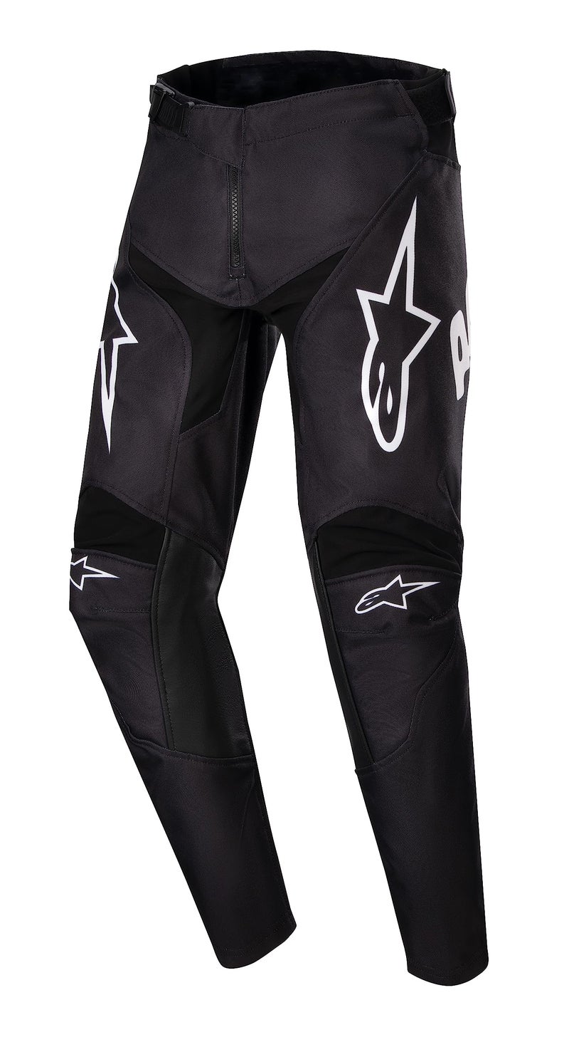 Alpinestars ألبينيستارز 37483241224 بنطلون هانا للشباب - سباق - أسود/أبيض مقاس 24 - Image 2