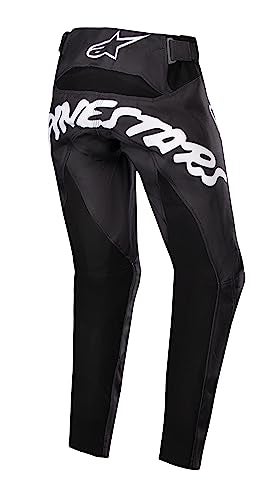 Alpinestars ألبينيستارز 37483241224 بنطلون هانا للشباب - سباق - أسود/أبيض مقاس 24 - Image 3