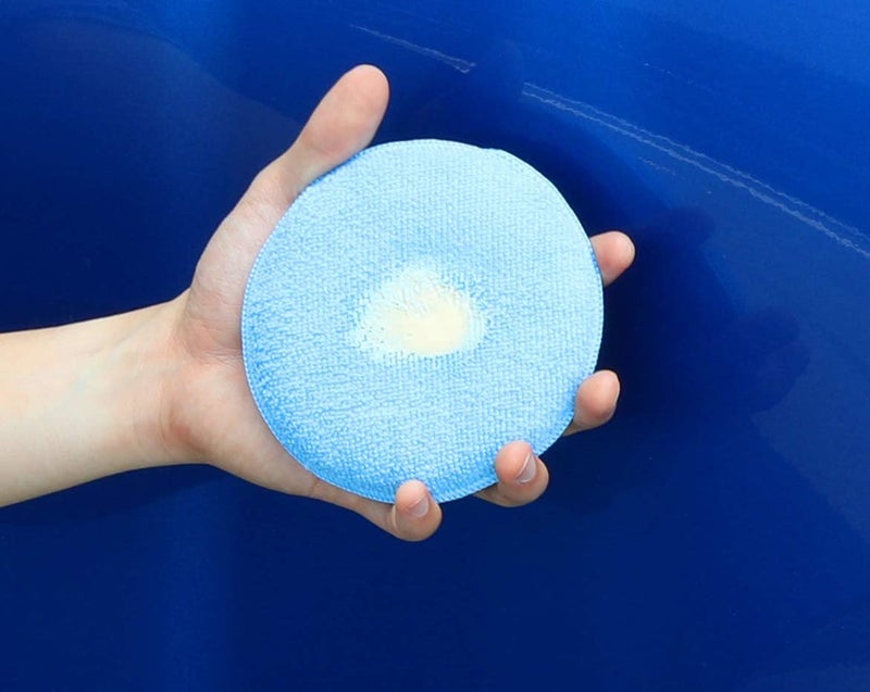 Simple Houseware Car Wash Sponge Wax Microfiber Applicator Pads, 12-Pack Economical upgraded quality - Image 2