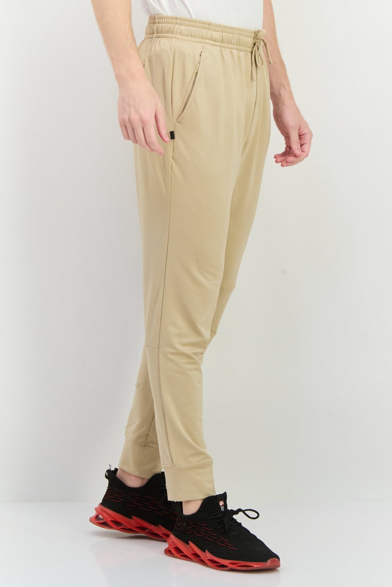 Gaiam Men Slim Fit Outdoor Sweatpants, Beige - Image 2