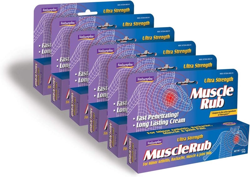 Natureplex مرهم عضلات فائق القوة 6 عبوات - Image 1