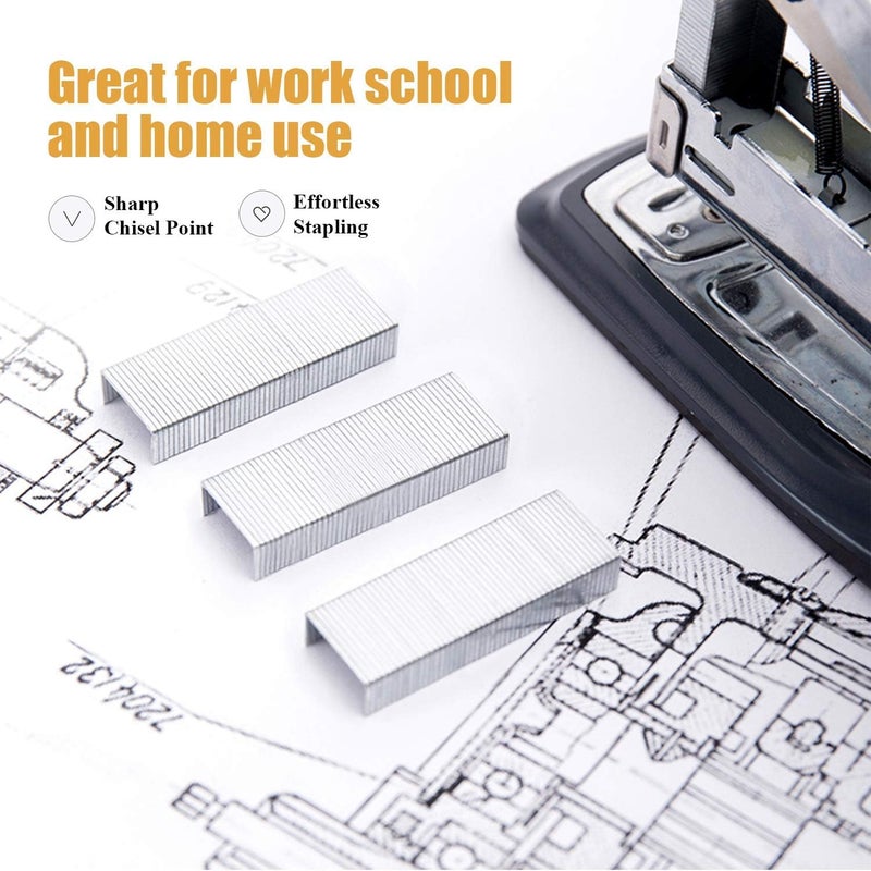 Staple Pins, Standard Staples, 23/10 Staples, 2000 Pcs Anti-Stuck Design Smooth Operation Reliable Sturdy Practical Daily Necessities, Suitable for Staplers With A 60-Sheet Capacity - Image 5