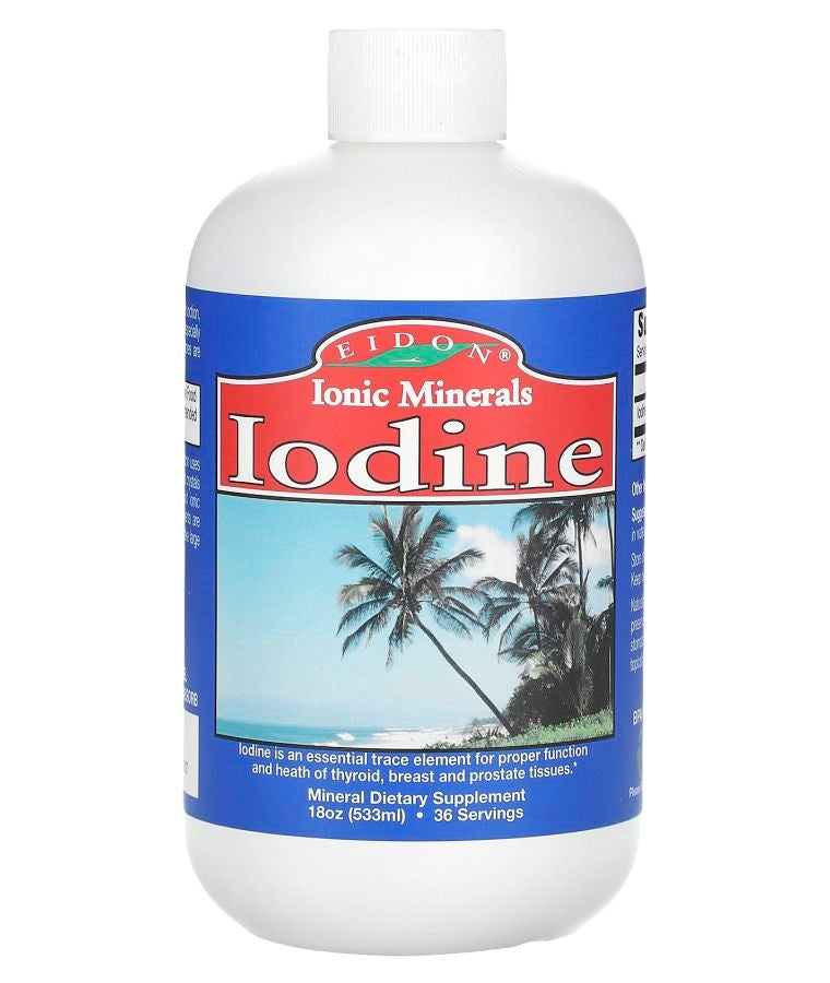 Eidon Ionic Minerals Ionic Minerals Iodine 18 oz (533 ml)