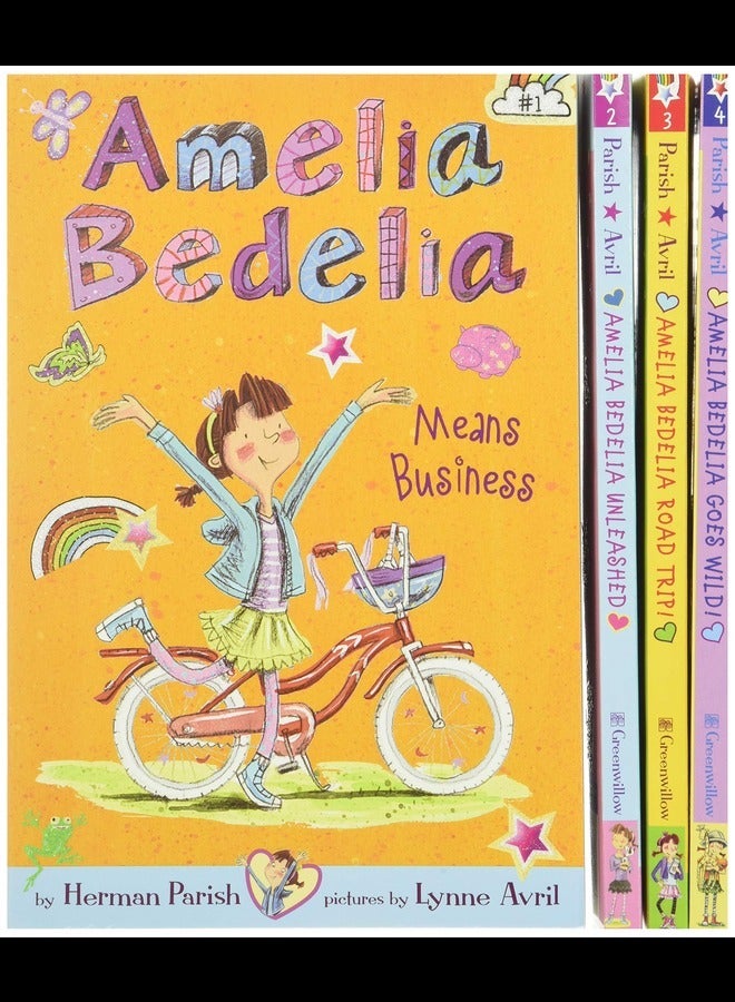 Amelia Bedelia Chapter Book 4-Book Box Set 