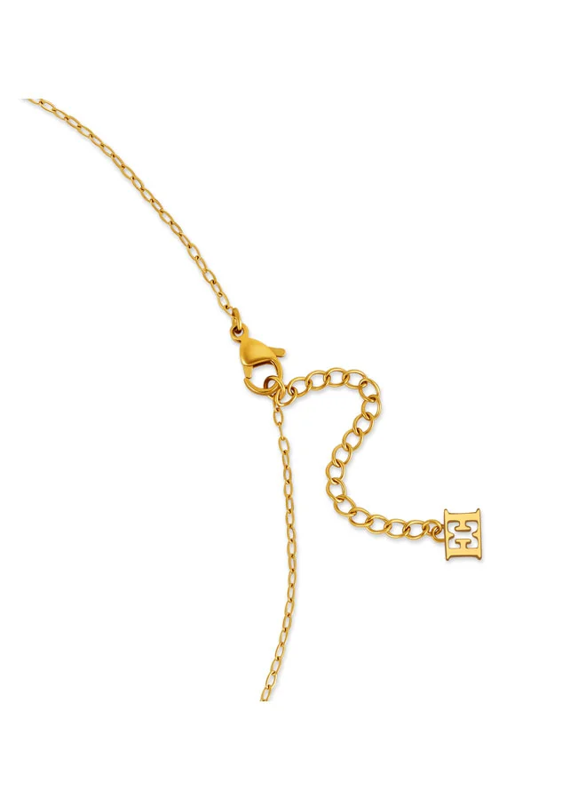 Escada  Florence Gold Plated 316L Stainless Steel Layered Chain Necklace for Women for Women | Best Price UAE