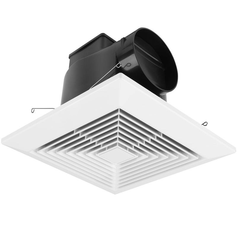 Fanspex Bathroom Ceiling Exhaust Fan, Household Bath Vent Ventilation Fan with 1.0 Sones Quiet Operation, 110 CFM (Housing Size 9.1"x9.1") - Image 1