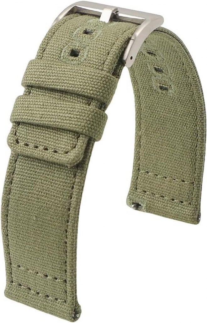Gulf climate tested upgraded quality Quick Release Nylon Canvas Watch Strap 18mm 19mm 20mm 22mm Bracelet Brushed Buckle Watchbands for Smartwatch Aaccessories(Army Green,18mm) Spec upgraded improved quality All item simple matching build Instant order available stock Local available supply Durable versatile substance Ready goods scheduled ship Labor saving Multi-purpose fine material Hardened processed substance Carefully engineered build Market popular practical build Multi-hub shipment dispatch Elegant practical design Elegant multi-option build Multi item matching Repeated assemble detach compatible Daily life matching design Flexible trendy construction Polished safe edge Market multi-use trusted quality Global simple assemble options Fast & slow shipment compatible All-round applied quality Cleaner resistant - Image 1
