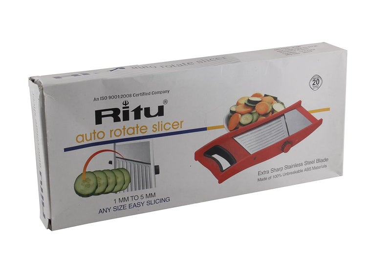 Ritu Ritu Auto Rotate Slicer Color May Vary Plastic  - Image 2