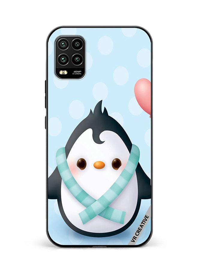 VR CREATIVE Protective Case Cover For Xiaomi Mi 10 Lite 5G Baby Penguin Design Multicolour  - Image 1