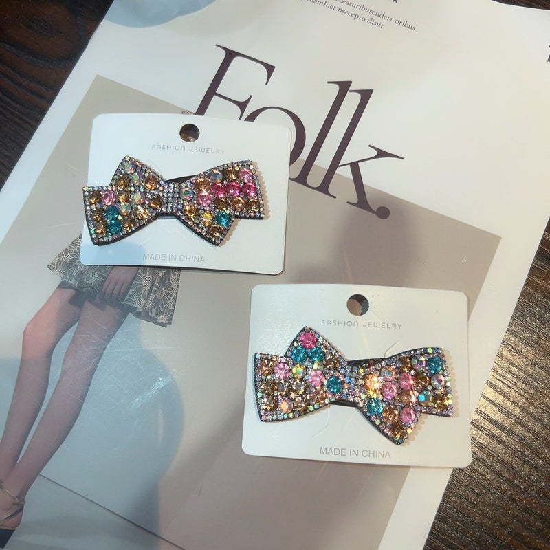 Alloy Hair Accessories Star Five-Pointed Star Color Bb Clip Broken Hairpin Bangs Clip Simple Side Clip Headdress Hairpin - Image 1