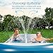 Jasonwell Slip and Slide Lawn Waterslide 20Ft Heavy Duty Lawn Slip Water Slide for Kids Adults with Splash Sprinkler N 2 Bodyboards Backyard Summer Outside Outdoor Water Play Toys Shark2Lanes - Image 4