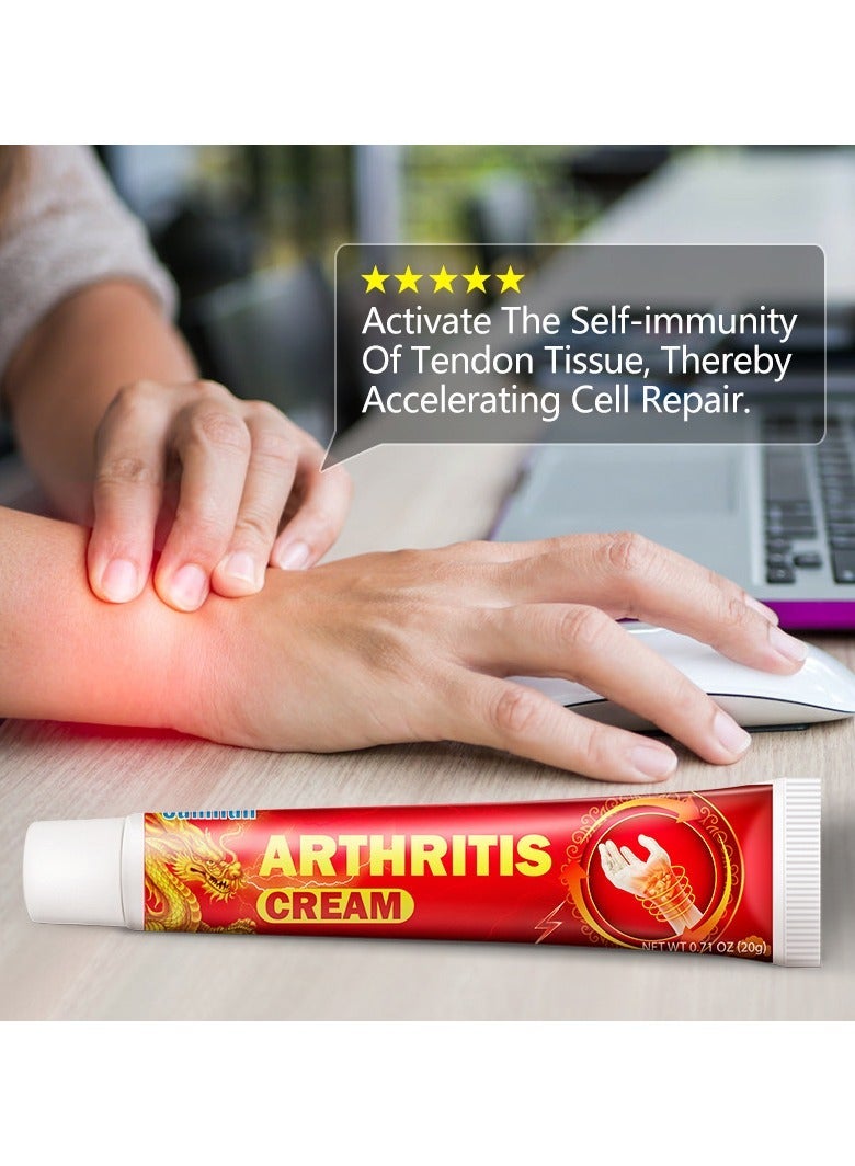 Sumifun Tendon Sheath Ointment, Thumb and Wrist Care Ointment, Wrist and Finger Joint Pain Relief, Natural Plant Extract 20g - Image 5