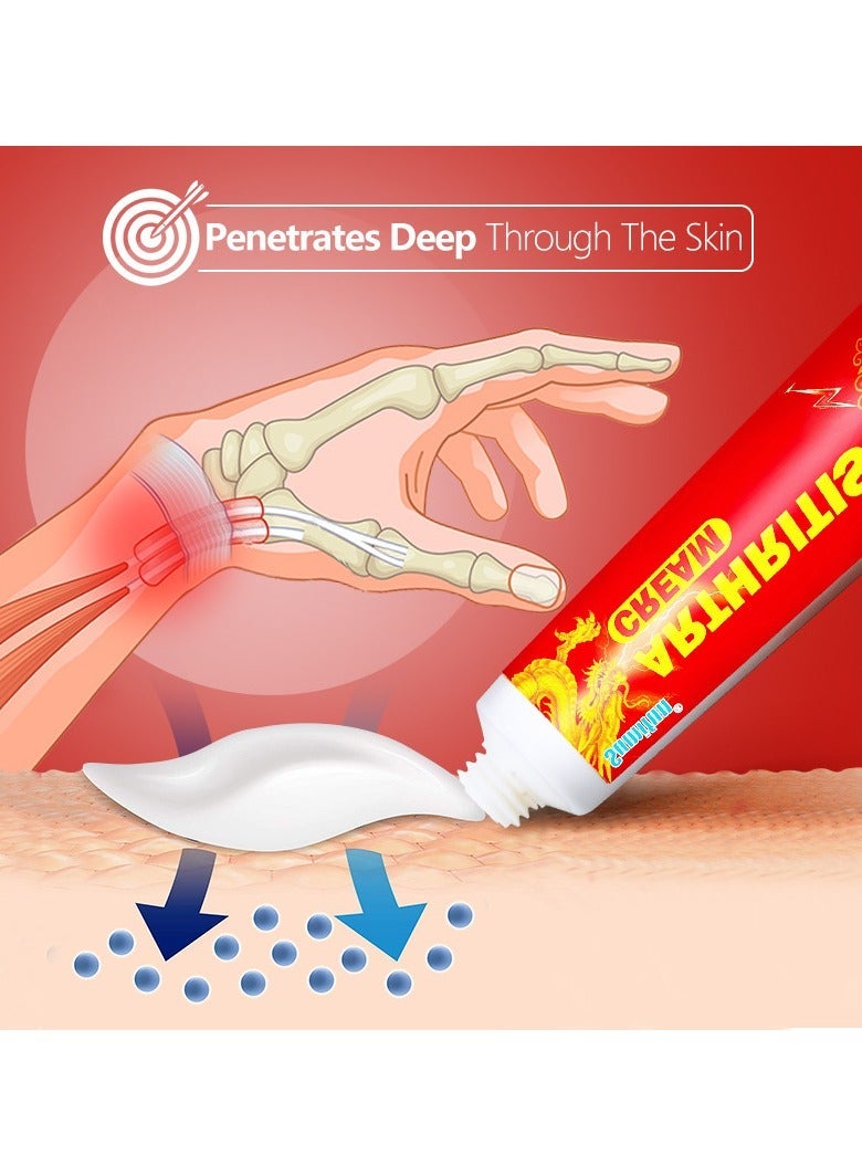 Sumifun Tendon Sheath Ointment, Thumb and Wrist Care Ointment, Wrist and Finger Joint Pain Relief, Natural Plant Extract 20g - Image 4