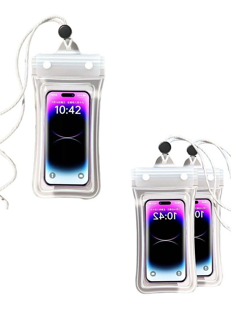 Mobile phone waterproof bag, swimming diving drifting equipment, touch screen, water equipment mobile phone cover for taking pictures. - Image 1