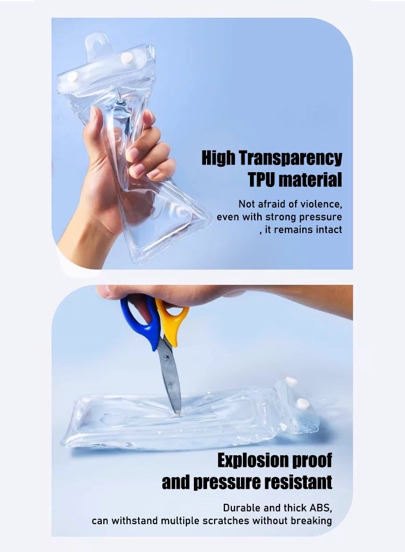 Mobile phone waterproof bag, swimming diving drifting equipment, touch screen, water equipment mobile phone cover for taking pictures. - Image 3