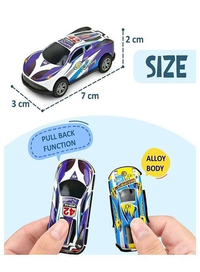 YBN Fun Metal Diecast Car, Unbreakable Mini Pull-Back Racing Vehicles for Kids, Durable Alloy Toy Cars, Birthday, Safe & Fun Play, Vibrant Colors, Indoor/Outdoor Adventure (10) - Image 3