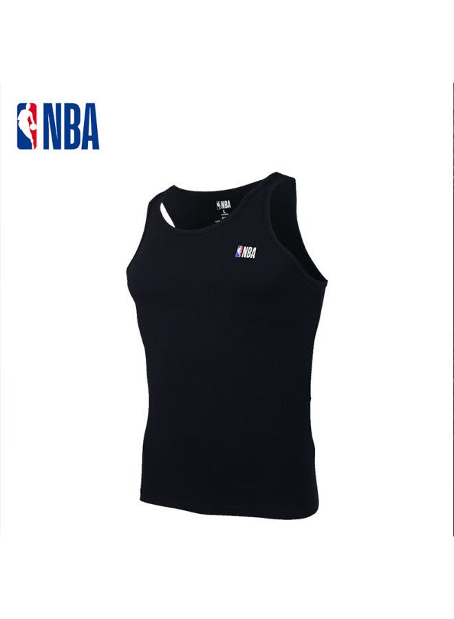 Nba Men's Summer Thin Classic Simple Sleeveless Vest Casual Solid Color Elastic Tight-fitting Bottoming Vest - Image 1