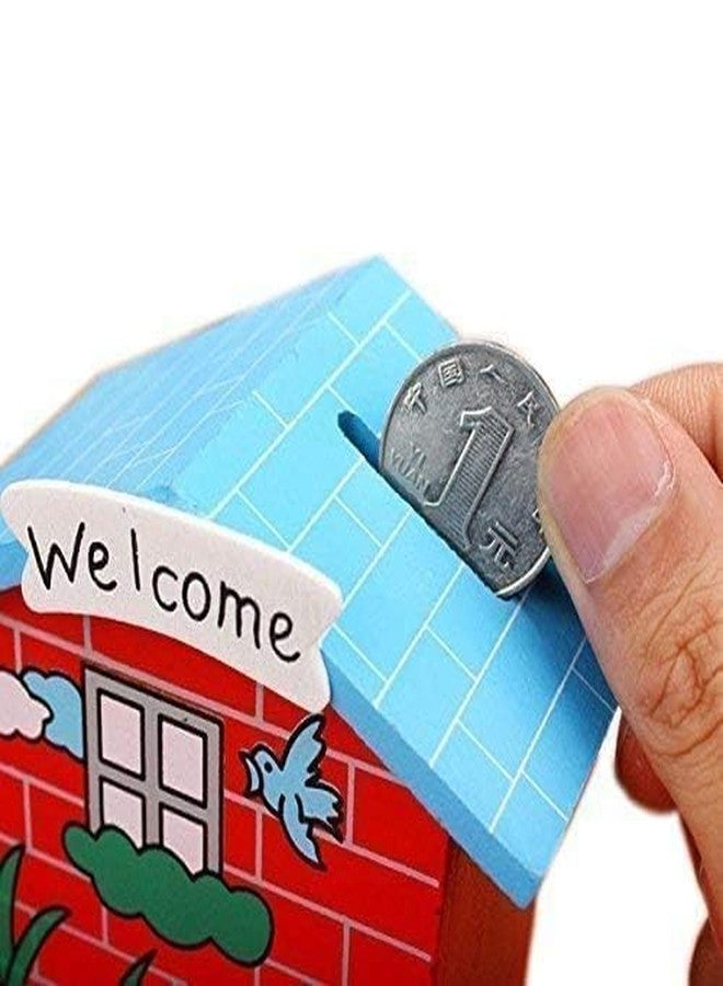 Artlicious 24 pcs Wooden Piggy Banks for Kids, Savings Challenge Box, Cashbox,Cash Vault Wooden Savings Box Coin Banks - Return Gift for Kids Birthday Age 6-10 (Pack of 24) - Image 4