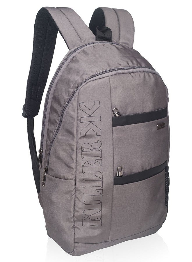 Killer CALIZER Laptop Backpack for 15.6 inch Laptop - Professional Office Laptop Backpacks for Men - Grey - Image 2