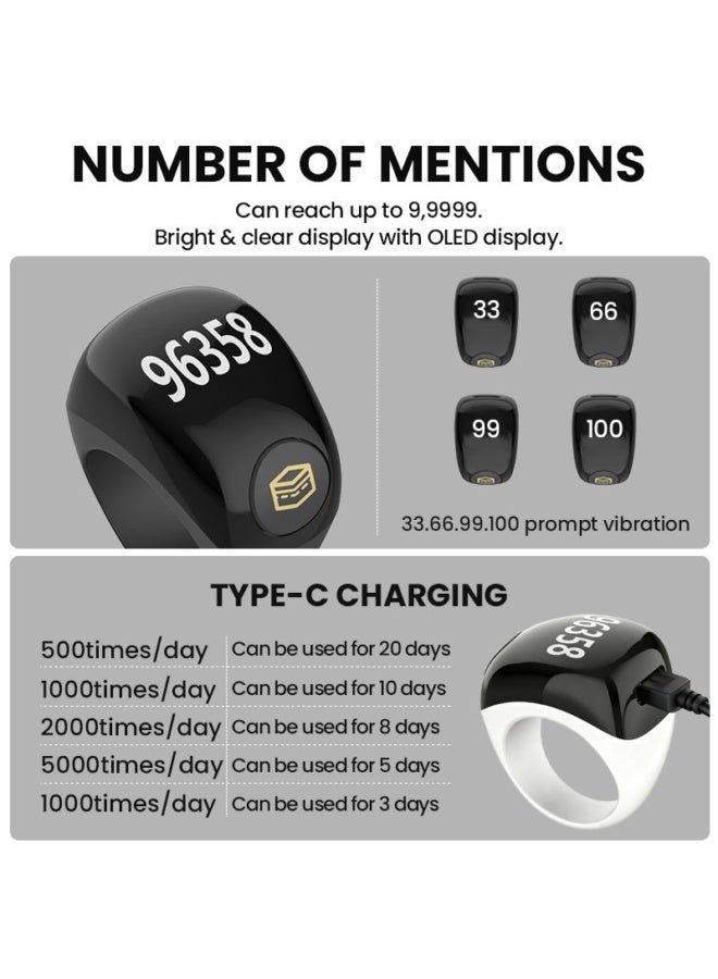 Smart Digital Counting Ring - New Model Middle East Bestseller Plastic Electronic Counter Ring - Image 5