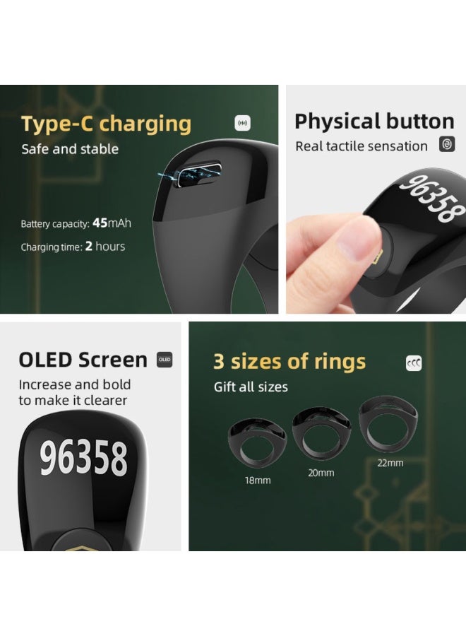 Smart Digital Counting Ring - New Model Middle East Bestseller Plastic Electronic Counter Ring - Image 4