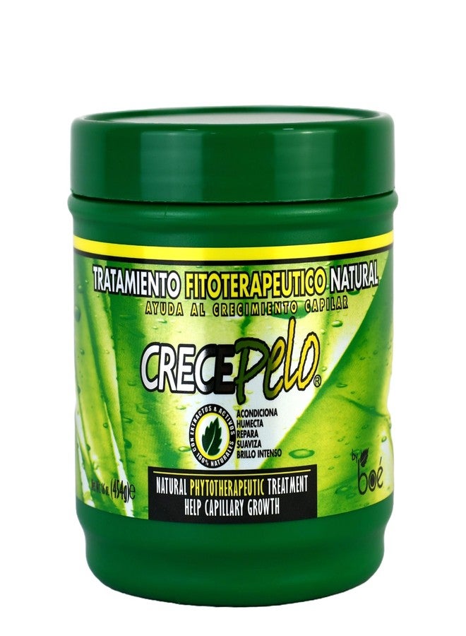 Crece Pelo 4-Piece Hair Growth Set – Natural Phytotherapeutic Shampoo, Rinse, Treatment Mask & Dropper – Boosts Growth, Strengthens & Hydrates – All Hair Types – No Colorants - Image 5