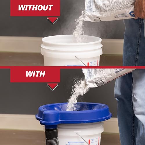 MARSHALLTOWN DustPro 360 5 Gallon Bucket Dust Collector Shop Vac Accessory Made in the USA DUST5G - Image 3