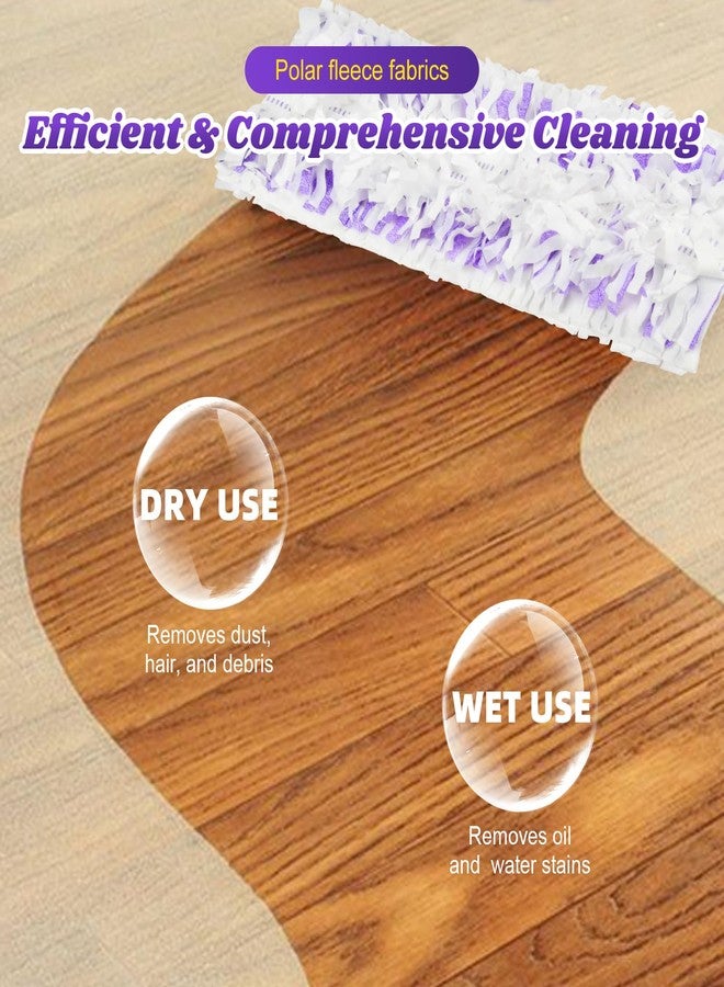 BTRSOLUS 24 Pack Disposable Mop Pads for Power Mop Multi-Surface Mop, Floor Cleaning Replacement Mopping Pads Refills - Image 5