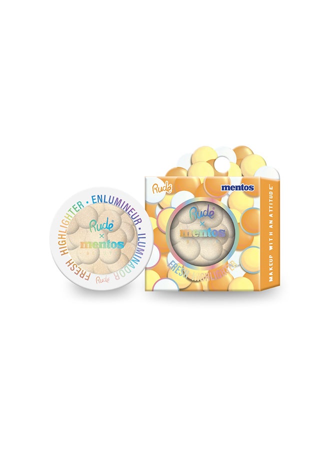 Rude Mentos Fresh Highlighter - Citrus Fresh 