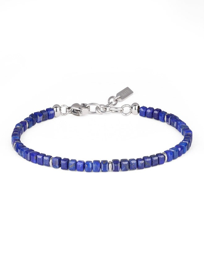 GAVU Lapis Lazuli Bracelet for Women, Crystal Beads Birthstone Bracelet for Women 3mm - Image 1
