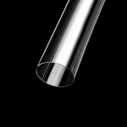 JoyTube PC Plastic Pipe Rigid Round Tube 1640mm OD x 15376mm 17425mm Length DIY Chemical Resistant High Impact Polycarbonate Tubing for Lighting Mechanical equipment containers 1 Pcs - Image 1