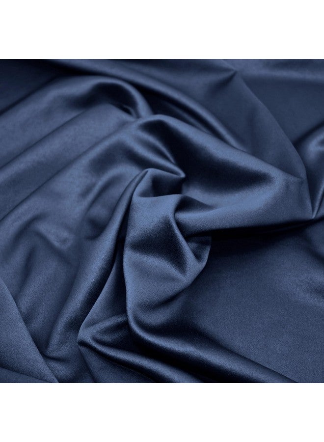 Stoa Paris 300 Tc Satin Bedsheet Super King Size Bed with Pillow Covers, Premium Ultra Satin Bedding Set, Gifts for Couples, Wedding, Bedroom Home Furnishing, Date Night Collection - Mystique Blue - Image 5