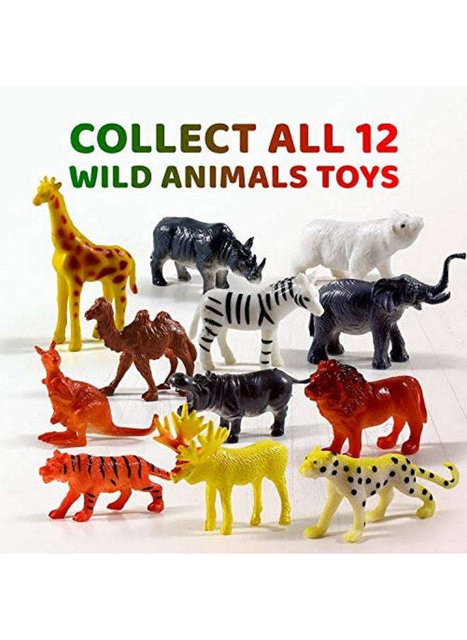 Relaxcation - 3 Handmade Bath Bombs For Kids With Wild Animals Toys Inside For Boys And Girls Big Size Toys Natural And Safe Bath Fizzies Great Gift Set For Boys And Girls - Image 1