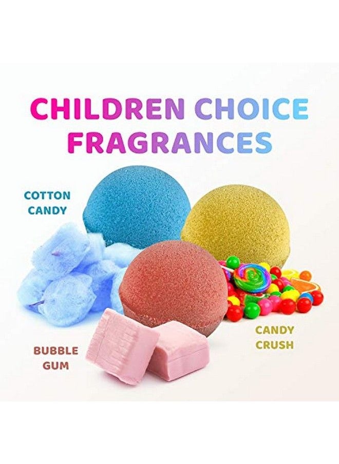 Relaxcation - 3 Handmade Bath Bombs For Kids With Wild Animals Toys Inside For Boys And Girls Big Size Toys Natural And Safe Bath Fizzies Great Gift Set For Boys And Girls - Image 1