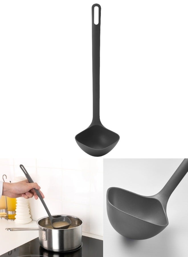 Ikea Fullandad Silicone Soup ladle 31 cm (Grey) - Image 1