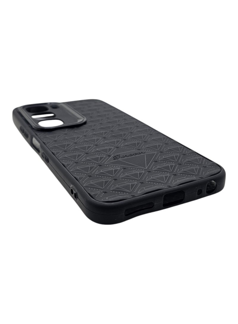 Case With a Diamond Pattern For Infinix Hot 60i 4G - Black - Image 3
