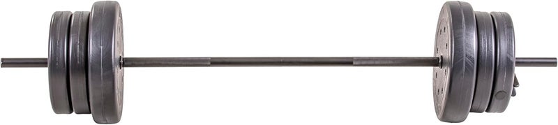 US Weight Barbell Set for home gym workout - Made in USA, Essential Home Gym Equipment for Strength Training - Image 1