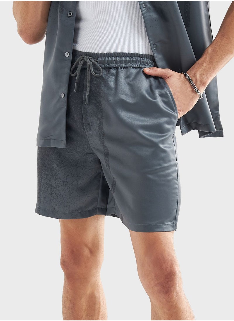 FAV Printed Drawstring Shorts  - Image 1
