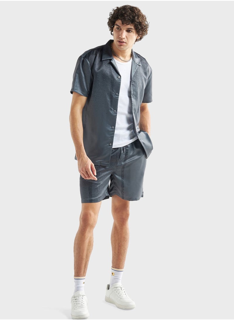 FAV Printed Drawstring Shorts  - Image 4