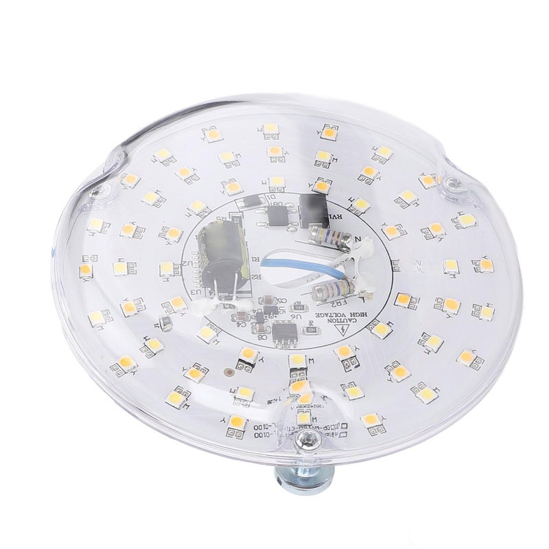 Ceiling Fan LED Light Retrofit Kit: 15W 3CCT Dimmable LED Light - Memory Function Magnetic Installation for Home Room Ceiling Fan Light Replacement - Image 3